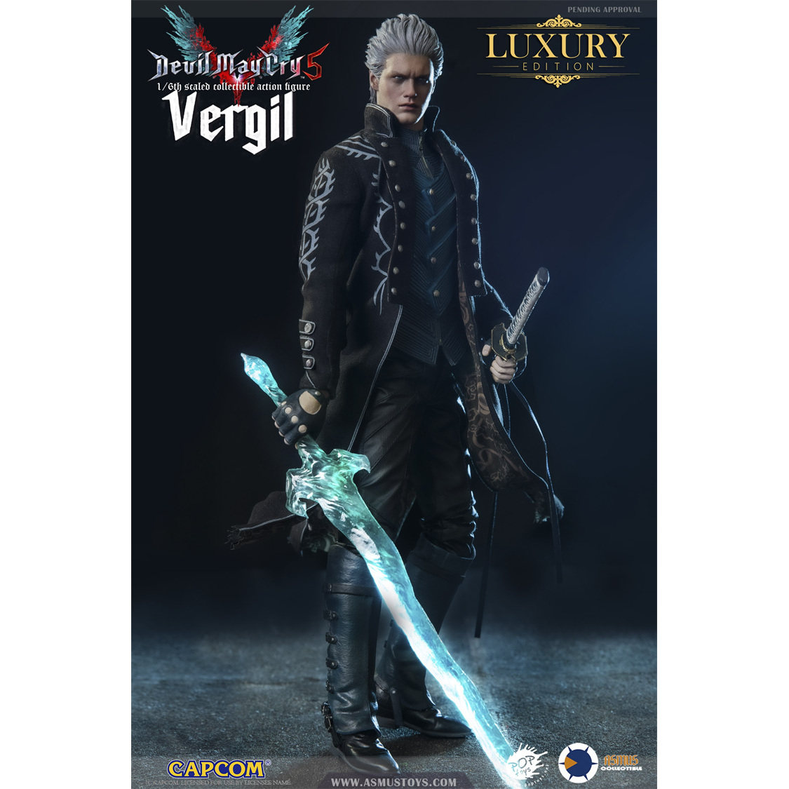 ASMUS TOYS 1/6 鬼泣五代 维吉尔 豪华版 DMC500LUX 可动人偶模型