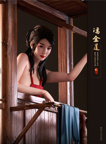 【现货】HEBE 古风名著 水浒传 潘金莲 手办雕像【漫迷坊】
