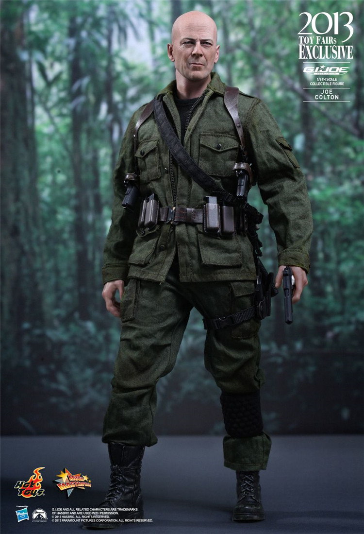 【现货】hottoys 1/6 特种部队2 乔科尔 布鲁斯 兵人【漫迷坊】