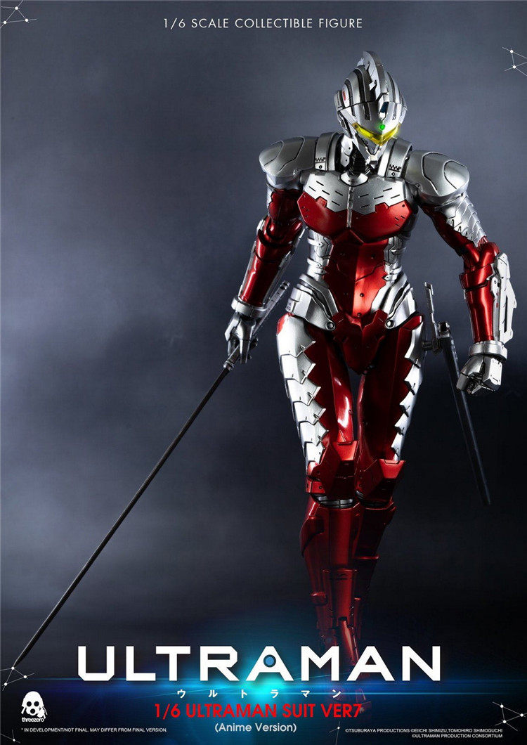 【现货】Threezero 3A 1/6 机动奥特曼 奥特曼 赛文 可动人偶模型