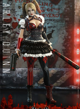 【现货】HOTTOYS 蝙蝠侠 阿卡姆骑士 小丑女 1/6 哈莉奎茵 VGM41