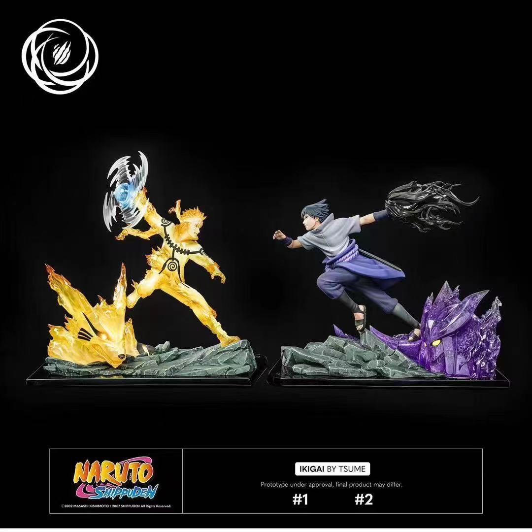 【现货】TSUME 鸣人 佐助 IKIGAI T社正版限量 雕像【漫迷坊】