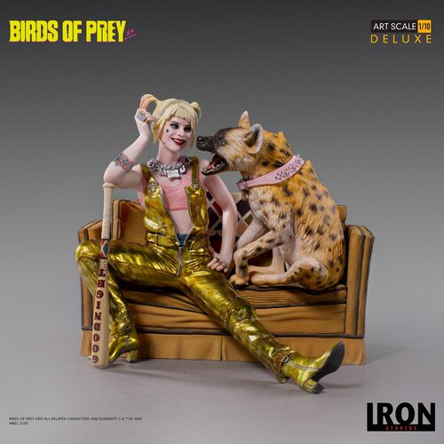 【现货】巴西厂 IRON STUDIOS 1/10 猛禽小队 小丑女 【漫迷坊】