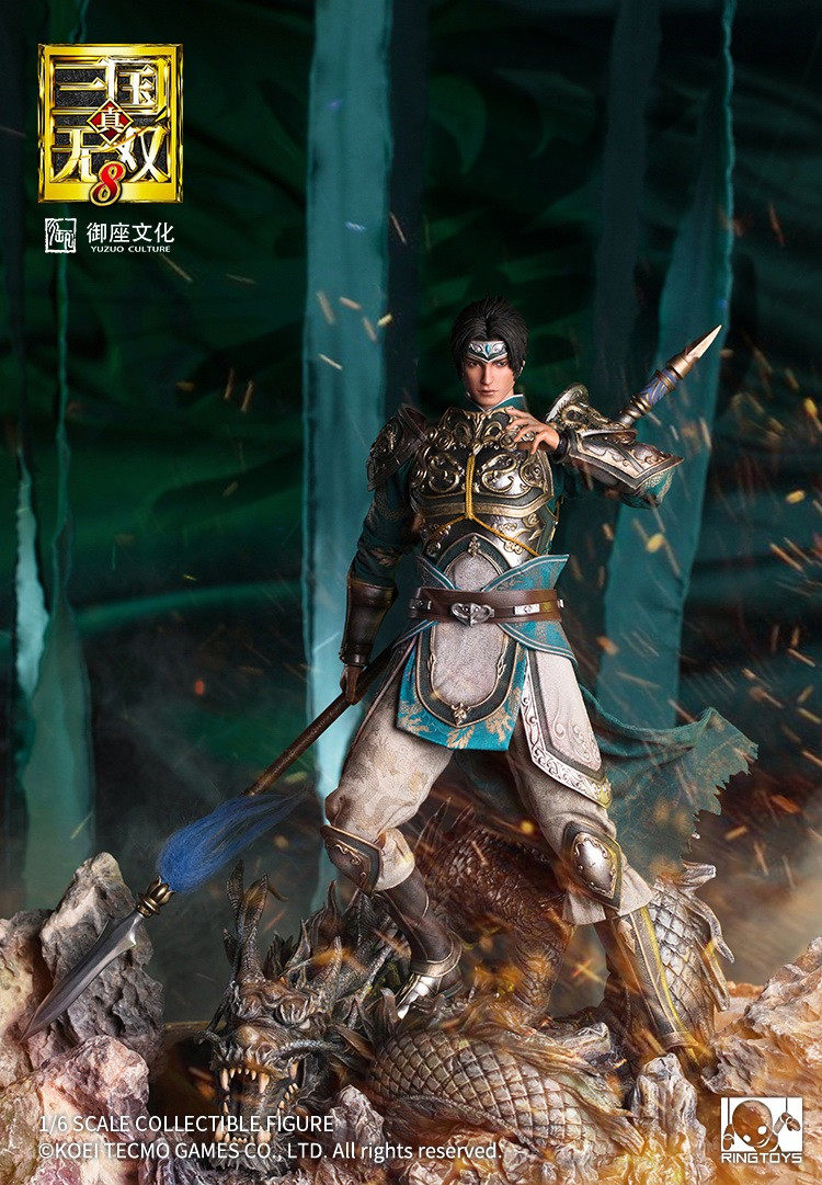 【现货】RingToys 1/6 真 三国无双 8 赵云 赵子龙 可动人偶