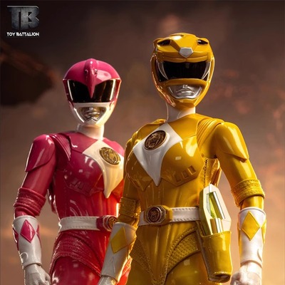 现货 TOYS BATTALION TB017 1/6 黄剑齿虎战士 粉翼龙战士 可动