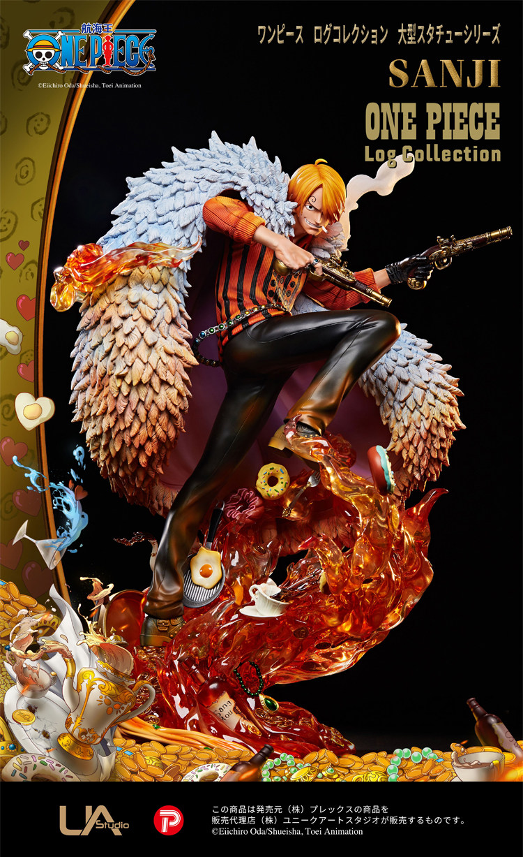 【现货】Unique Art UA 航海王正版授权 1/4 山治 手办 限量雕像