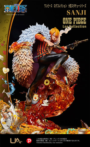【现货】Unique Art UA 航海王正版授权 1/4 山治 手办 限量雕像