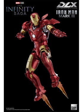 现货 Threezero 3Z02530C0 漫威 复联 钢铁侠 MK3 7寸 可动人偶