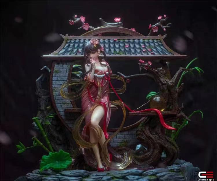 【现货】Creation Epic 唐崔护 题都城南庄 限量GK雕像【漫迷坊】