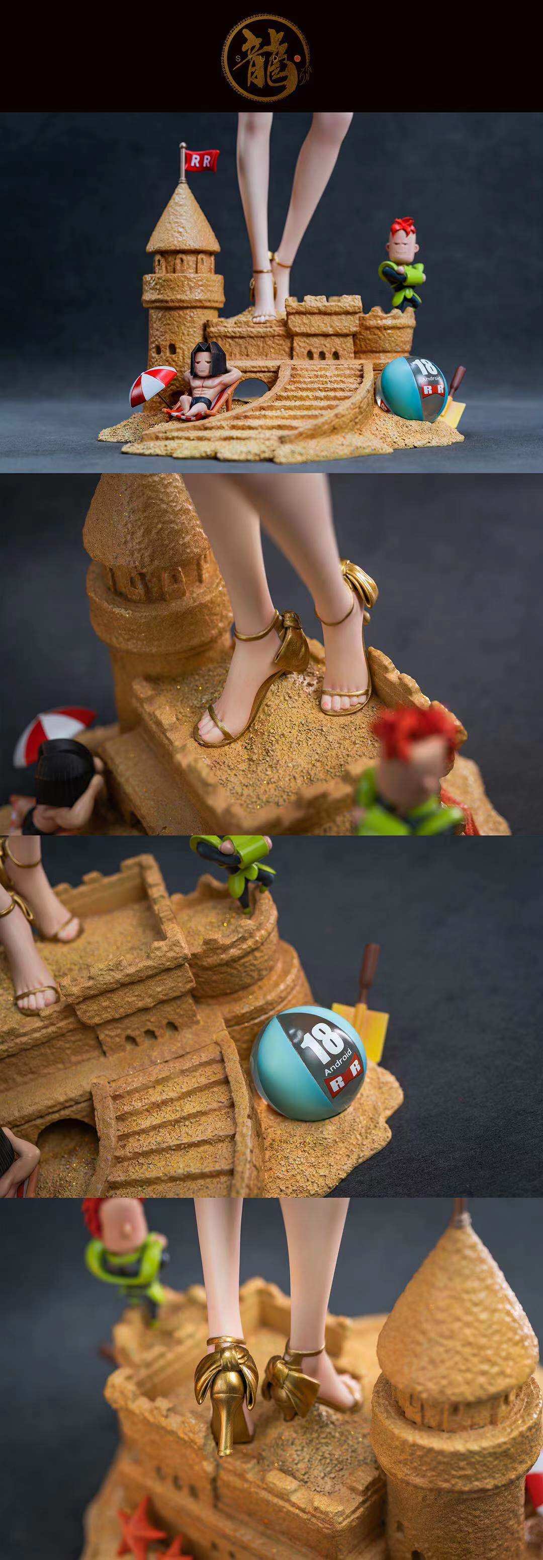 【现货】龍工作室 女性系列007 沙雕女孩18号  手办