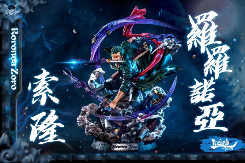 【现货】LSeven草帽三战力 罗罗诺亚索隆GK手办雕像【漫迷坊】