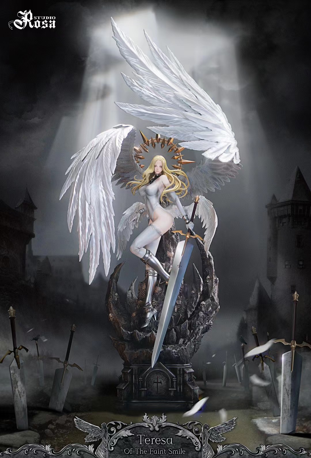 【现货】rosa-anime rhapsody系列 teresa 泰蕾莎 特蕾莎 gk雕像