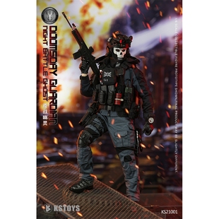 【现货】KSTOYS 1/6 夜战幽灵 Doomsday Guardian可动人偶KS21001