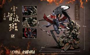 【现货】IZ 秽土转生系列 宇智波·斑 限量GK手办雕像【漫迷坊】