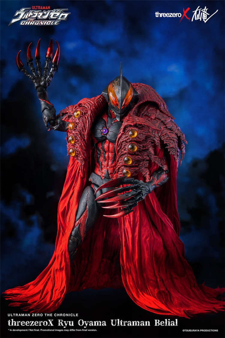 【现货】Threezero × 大山竜 1/6 贝利亚 奥特曼 可动人偶 模型