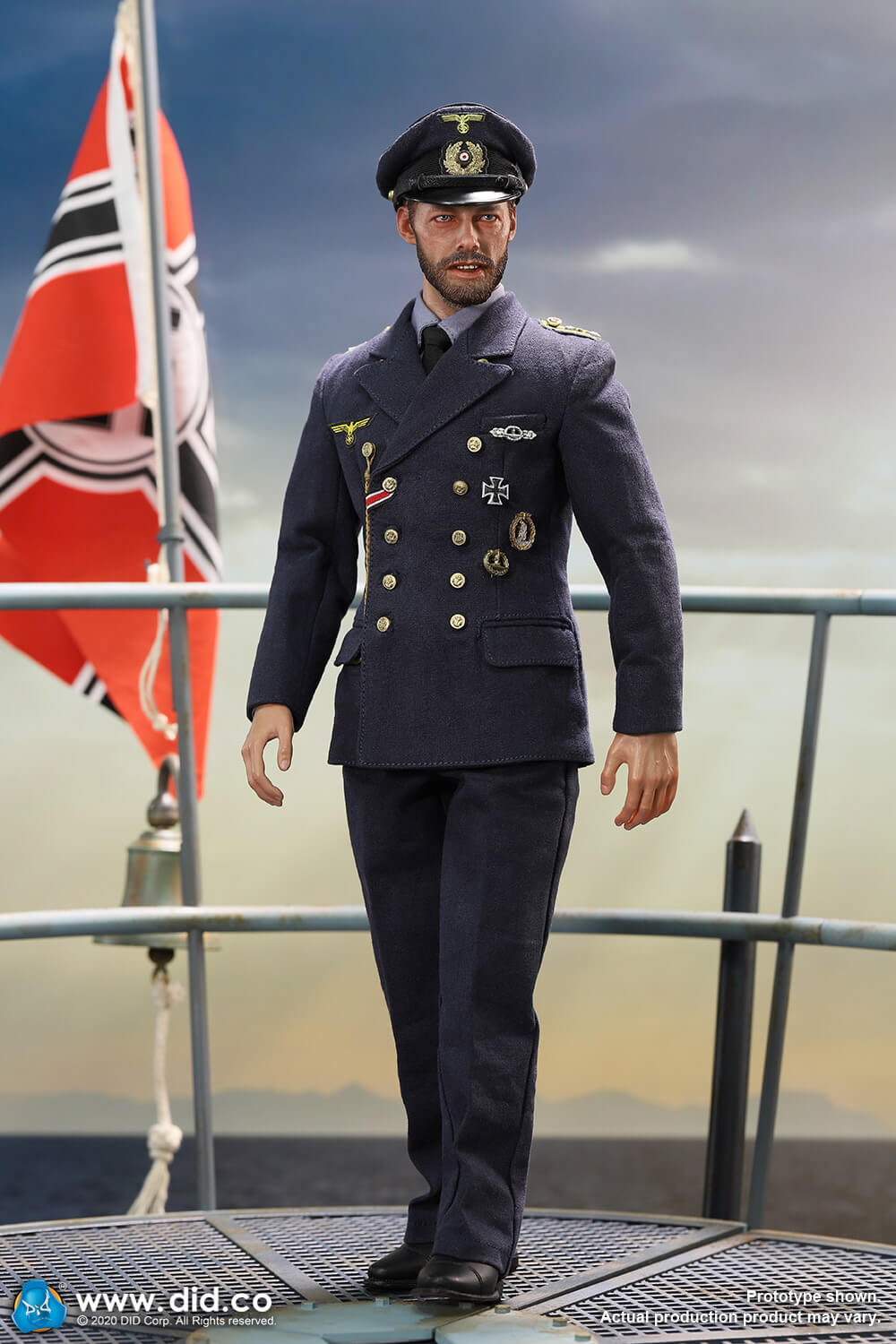 【现货】DID 1/6 二战德国U型潜艇 一级参谋军士长 轮机长 D80149