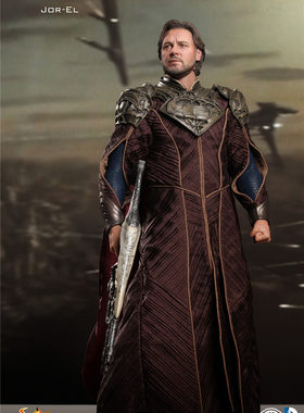 【现货】HotToys 1/6 超人 钢铁之躯 超人之父 乔艾尔 MMS201