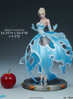 【现货】Sideshow 200550 Campbell Cinderella 灰姑娘 限量雕像