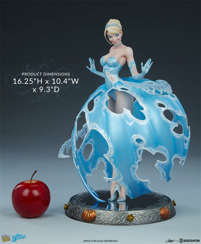 【现货】Sideshow 200550 Campbell Cinderella 灰姑娘 限量雕像