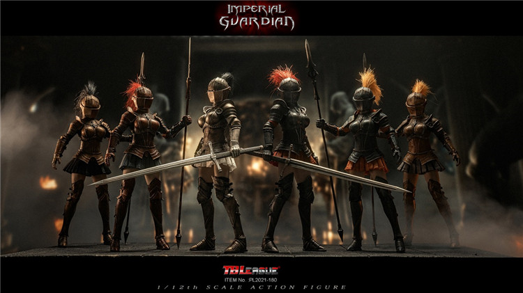 tbleague pl2021-180 1/12 帝国卫士 共6款 6寸 包胶素体