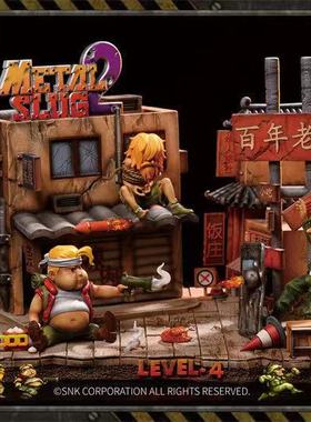 【现货】 Krazy Art 合金弹头2 激战唐人街 SNK正版手办