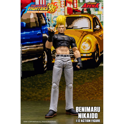 Storm Toys KFSA01 1/12 KOF 拳皇98 二阶堂红丸 6寸 可动人偶