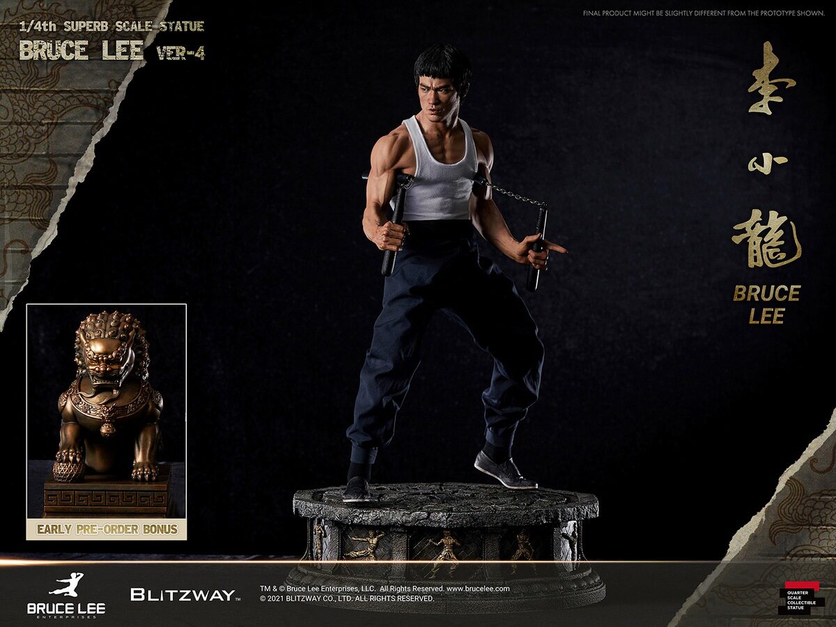 【现货】Blitzway 李小龙 第四版 BW-SS-20901 限量 正版手办雕像