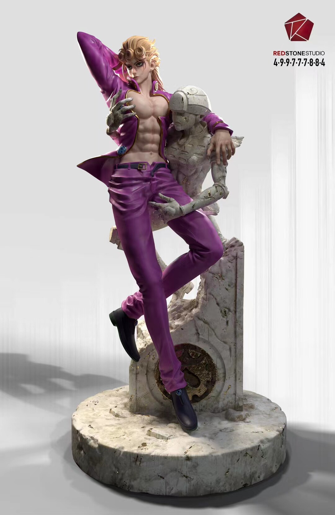 【现货】红石 JOJO的奇妙冒险-乔鲁诺·乔巴纳 GK手办【漫迷坊】