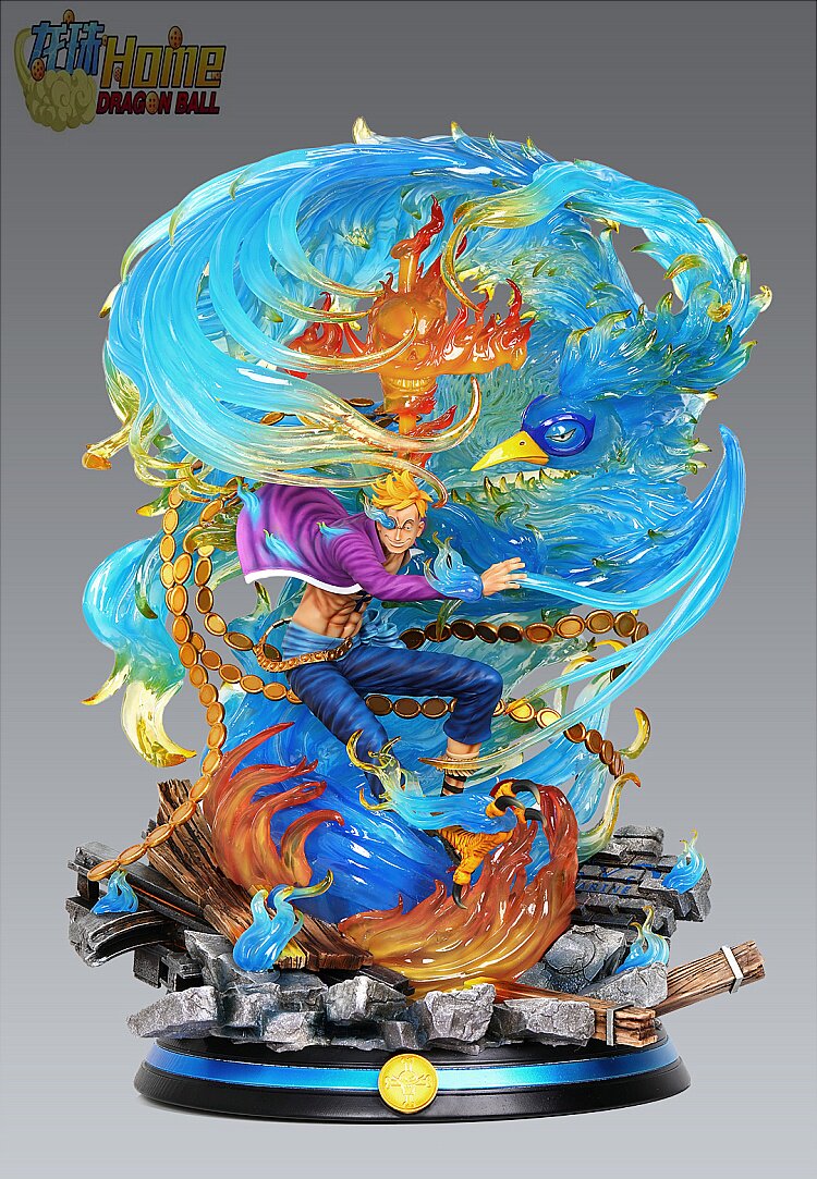 现货马尔科白胡子手办