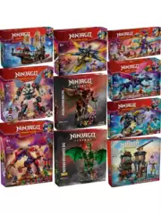 Ninjago/Ninjago City Workshop Temple Reward Ship Mighty Dragon Thunder Tooth High-Tech Combined Mecha
