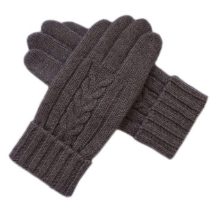 保暖毛线针织开车手套 商务休闲羊毛触屏手套秋冬季 男士 克拉斯卡