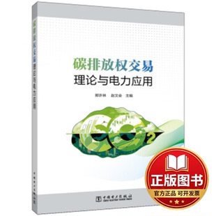 正版全新碳排放权交易理论与电力应用9787519874247郑许林,赵文会中国电力出版社2023-01-01