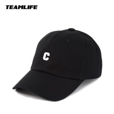 Teamlife鸭舌帽字母刺绣纯色