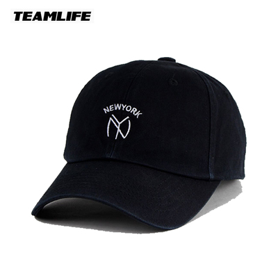 韩国Teamlife时尚刺绣棒球帽子