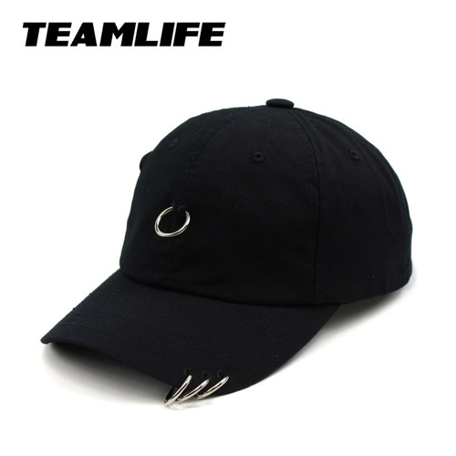 韩国正品teamlife黑色四季棒球帽