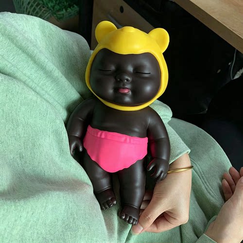 娜塔莎娃娃人偶公仔玩偶小黑娃