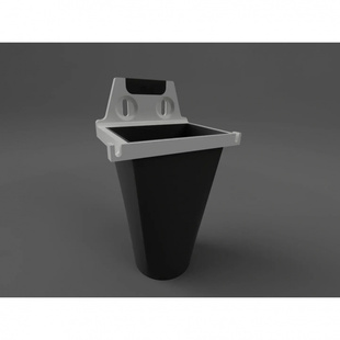 适用宜家SKADIS 宜家洞洞板配件 纸袋的宜家Skadis废料斜槽