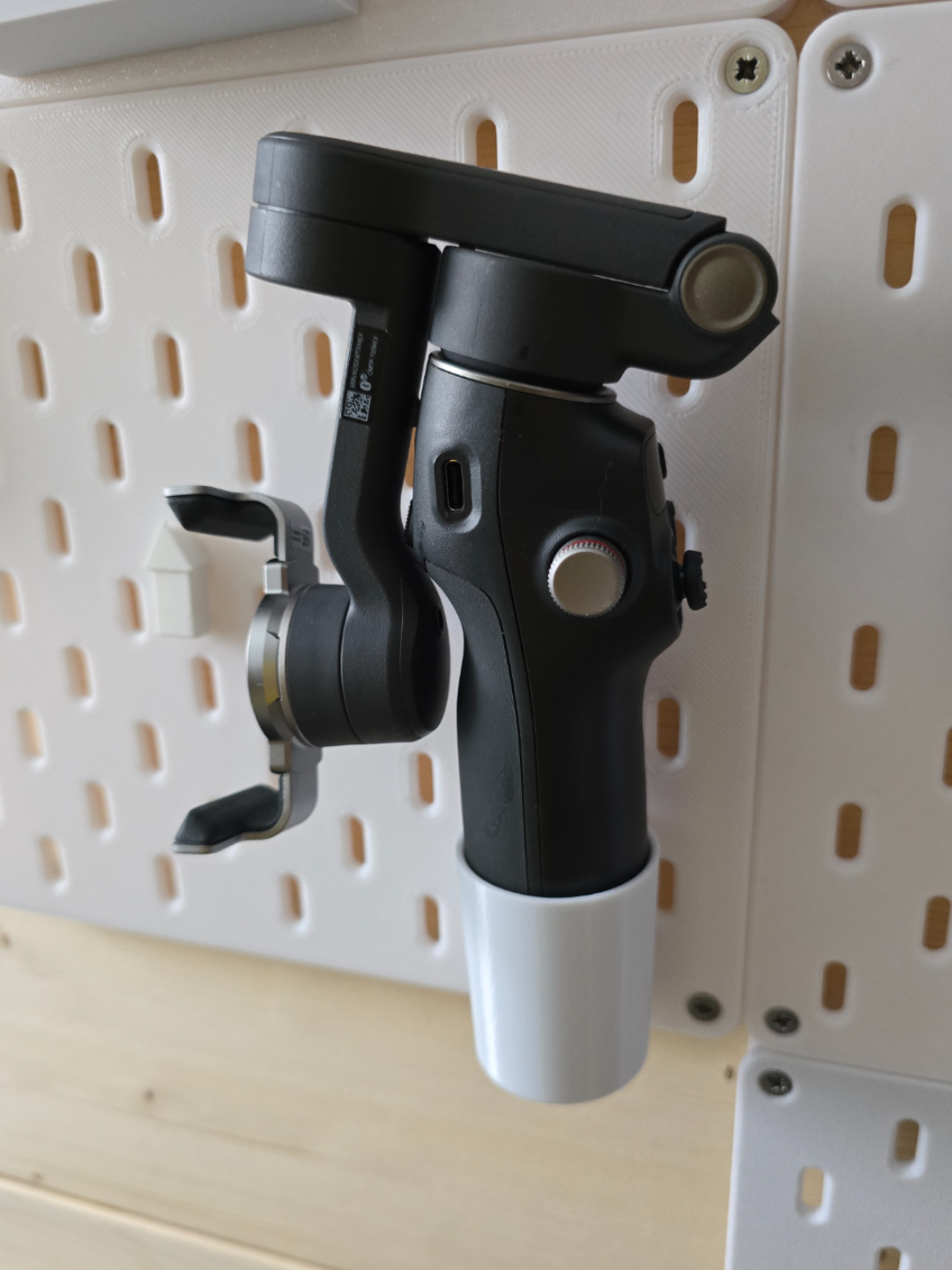 适用宜家SKADIS 斯考迪斯 宜家洞洞板配件 DJI Osmo 7P云台支架