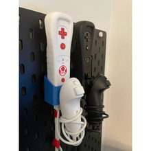 适用宜家SKADIS 宜家洞洞板配件 任天堂 WiiMote 手柄支架