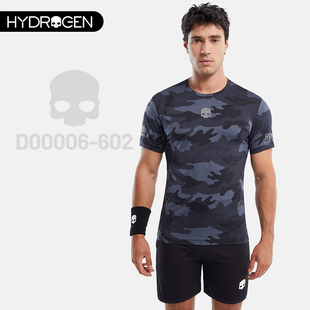 HYDROGEN 氢原子24新款透气速干网球服男款健身跑步运动 D00006