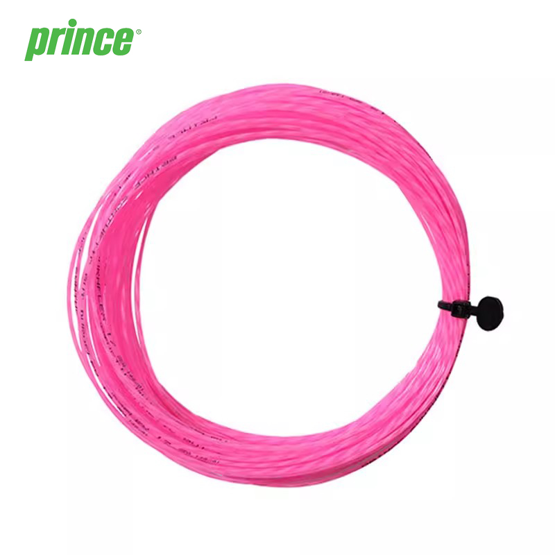 Prince Tennis String Tour High Elastic Cushioned Pink String Rainbow String