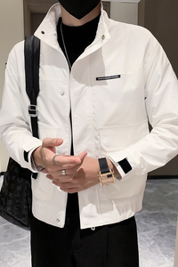 秋季新款社会小伙立领夹克外套男潮牌-JK25-P88控118图片