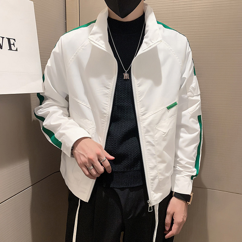 A370-JK27-P88-控108社会小伙秋冬新款立领夹克外套男,男装夹克,电商A370