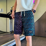 夏季网红抖音五分裤沙滩裤短裤男DK32-P45-控69，男装休闲裤，电商A370