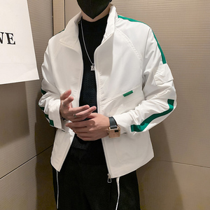 JK27-P88-控108-青少年个性潮牌夹克立领图片