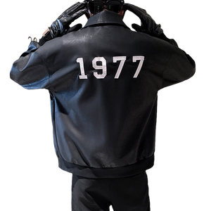 PY20-P115-控158 秋季新款休闲个性潮牌机车服皮衣男夹克外套图片