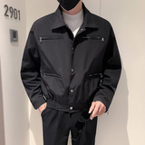秋冬新款个性潮牌翻领夹克男JK56-P88，男装夹克，电商A370