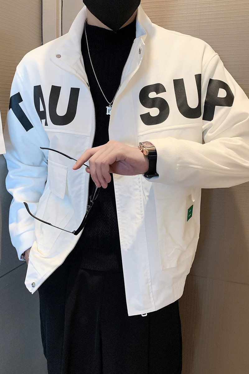 JK29-P98-控138店主秋季男士夹克外套工装宽松立领潮流休闲男,男装夹克,电商A370