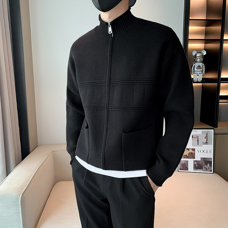 抖音直播毛衣开衫男潮MY2301-P85,男装针织衫/毛衣,电商A370