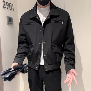 秋冬新款个性潮牌翻领夹克男JK56-P88图片